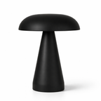 Black lamp in a studio. 