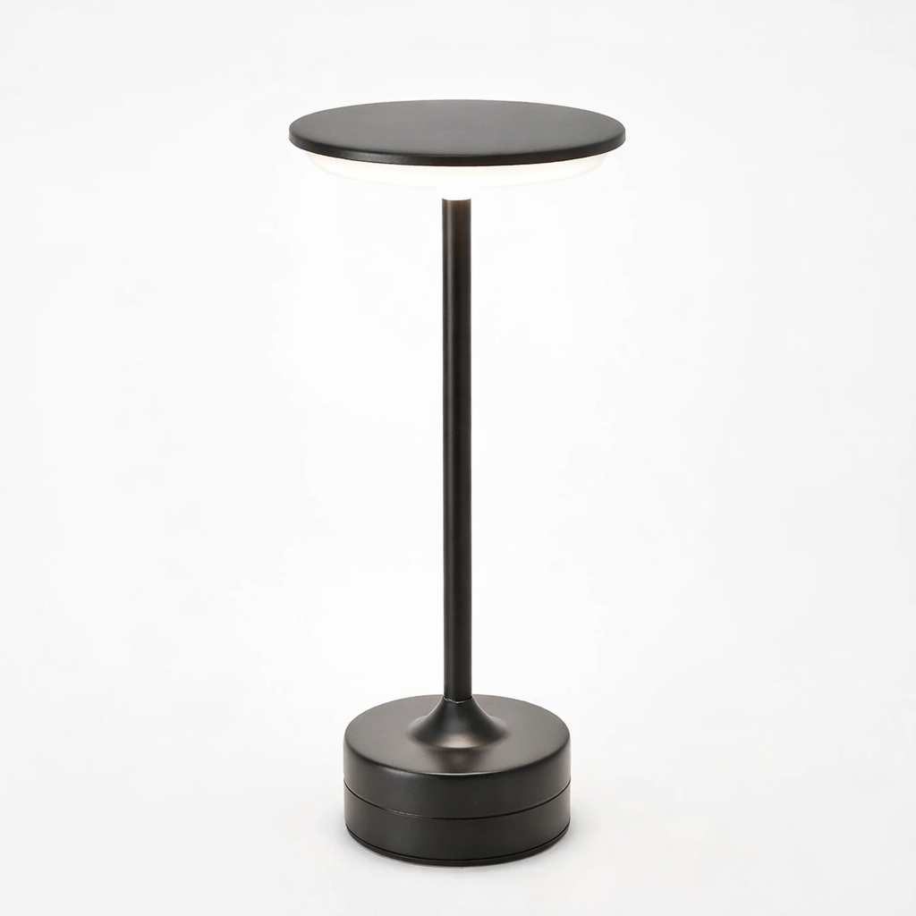 Fin sort høy lampe led