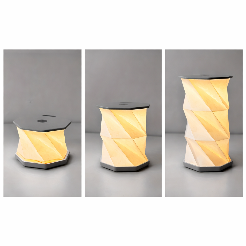 Instruksjon om hvordan å brettet lampen.